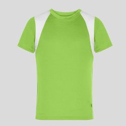 JN397K James&Nicholson t-shirt bambino girocollo leggera e traspirante 100% poliestere 140gr
