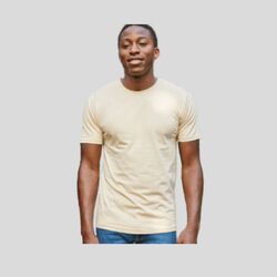 O60001 Neutral T-shirt uomo ECOLABEL 100% cotone organico pesante 185g/m²