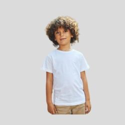 O30001 Neutral T-shirt unisex Bambino ECOLABEL 100% cotone organico certificato 155g/m²