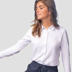 Camicia Donna cotone piquet bio BASILE WOMEN