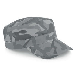 B33 Beechfield Camou Army Cap Cappello Army mimetico Chiusura con velcro 100% cotone
