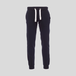 Seattle Payper Pantalone in felpa pesante elasticizzati su fondo e vita e lacci in contrasto garzato