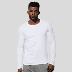 ST9620 Stedman Clive T-Shirt manica lunga Slim fit 95% cotone 5% elastan 170gr