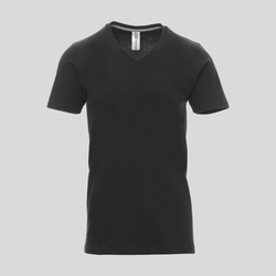 V-Neck Payper T-shirt scollo a V manica corta Regular fit 100% cotone 150gr