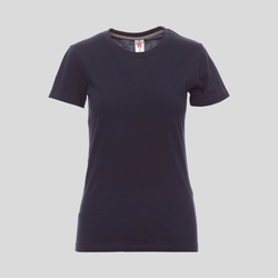 Sunset Lady Payper T-shirt da donna girocollo manica corta Regular fit 100% cotone 150gr