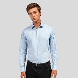 PR244 Premier Camicia Uomo Stretch Fit 97% cottone 3% elastane 115gr