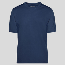 JN827 James & Nicholson T-Shirt girocollo bicolore traspirante e leggera 100% poliestere