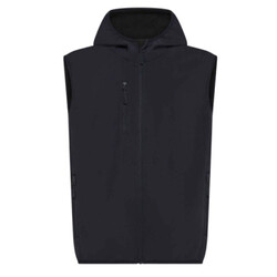 BS556 Gilet Softshell Leggero con Cappuccio