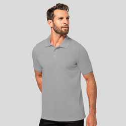 WK274 Designed to work polo uomo manica corta 65% poliestere 35% cotone 200gr