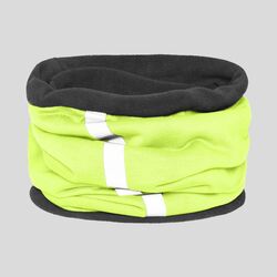 MB7300 Scaldacollo invernale foderato in pile con bande riflettenti 100% poliestere