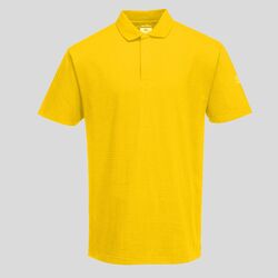 AS21 Portwest Polo Antistatica ESD 96% Cotone 4% Carbonio 195 gr Certificata EN 1149 -5