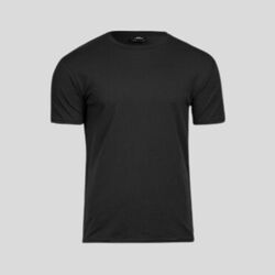 400 Tee Jays T-shirt girocollo stretch da uomo lavata agli enzimi 90% cotone 10% elastane 195 g/m2