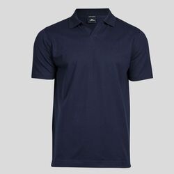 1404 Tee Jays Luxury Stretch Polo uomo senza bottoni 95% cotone bio certificato 5% elastane  215g/m²