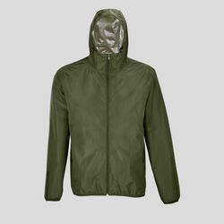 03781 Andrea Neoblu Giacca Unisex antipioggia e Vento con tessuto 100% poliestere riciclato da bottiglie di plastica