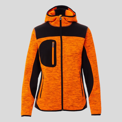 Trip Lady Payper Giacca Tecnica con cappuccio in pile lavorato a maglia e inserti in softshell 100% poliestere