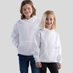 BSK332 Felpa da bambino con cappuccio felpata internamente 70% cotone, 30% poliestere 280 g/m²
