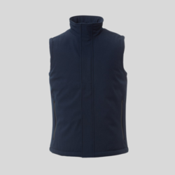 Nordet Vest Gilet soft-shell imbottito con chiusura in velcro e zip 95% poliestere 5% elastan 290gr