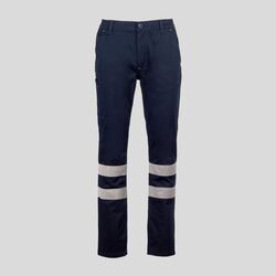 Engine Stretch Reflex Payper Pantalone elasticizzato con bande retroriflettenti I cat. 98% cotone 2% elastane 290gr