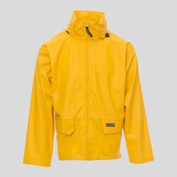 Dry-Jacket Payper Giacca antipioggia zip intera coperta cappuccio richiudibile 100% poliestere spalmato PU