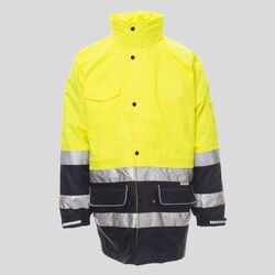 Security Payper Parka 4 usi bicolore ad alta visibilità EN IS0 20471 