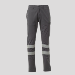 Power Stretch Reflex Payper Pantalone stretch da lavoro  elasticizzato con bande retroriflettenti 98% cotone 2% elastan 290gr