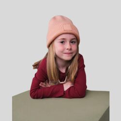 B336B Beechfield Berretto da bambino con patch quadrata 100% poliestere riciclato