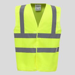 HVW100 Yoko Gilet alta visibilità con bande rifrangenti EN20471 CL 2 