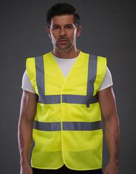 HVW120 Yoko Gilet alta visibilità in rete traspirante EN ISO 20471 Cl 2