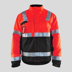 48621811 Blaklader Giacca invernale HV Classe 3 tessuto esterno resistente idro-repellente ed antimacchia.