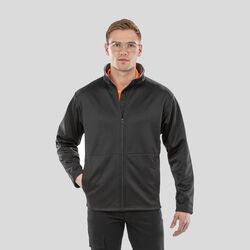 R209M Result Giacca uomo in softshell antivento e impermeabile