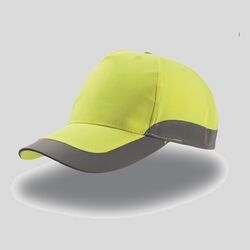 Helpy Atlantis Cappellino a 5 pannelli con banda riflettente 100% poliestere