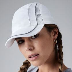 B182 Beechfield Cappellino 100% poliestere-microfibra chiusura in velcro