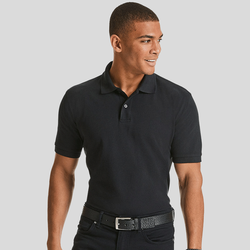 R569M Russell Polo uomo manica corta 2 bottoni 100% cotone 220gr