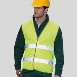 R200X Result Gilet alta visibilità giallo fluo EN ISO 20471 cl 2